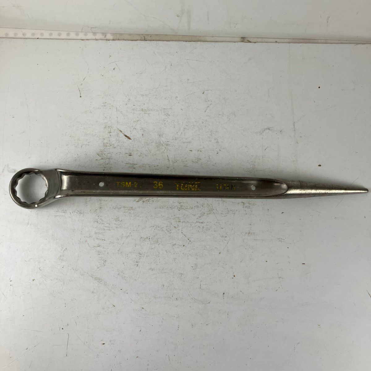 ЗЗTONE トネ 36mm チタン 片口メガネレンチ TSM-22 グレー