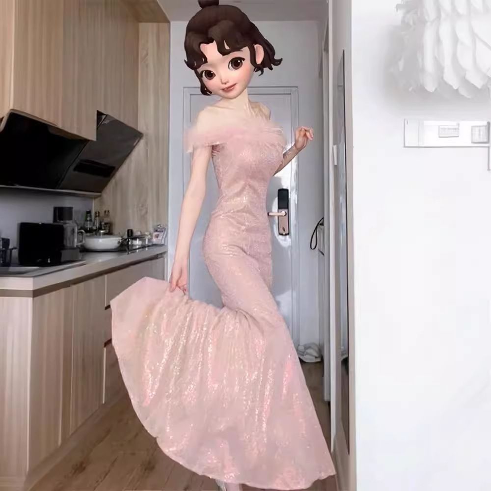 七五三 大きめ7歳 ハーフ成人式 ピンク 正絹 七五三 着物 正絹(着物