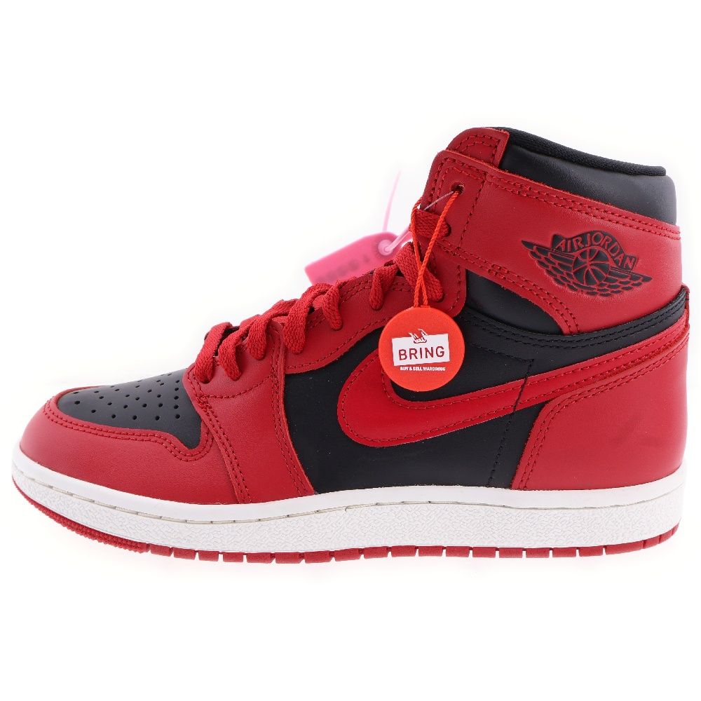 NIKE (ナイキ) AIR JORDAN 1 HI 85 VARSITY RED エアジョーダン1 バーシティレッド ハイカットスニーカー ブラック/レッド BQ4422-600 US7/25cm
