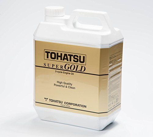 新品 トーハツ船外機 ２ストローク用エンジンオイル スーパーゴールド ４.０Ｌ