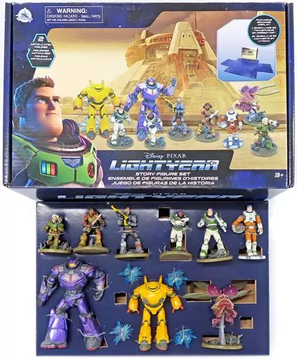 中古】フィギュア ストーリーフィギュアセット 「バズ・ライトイヤー