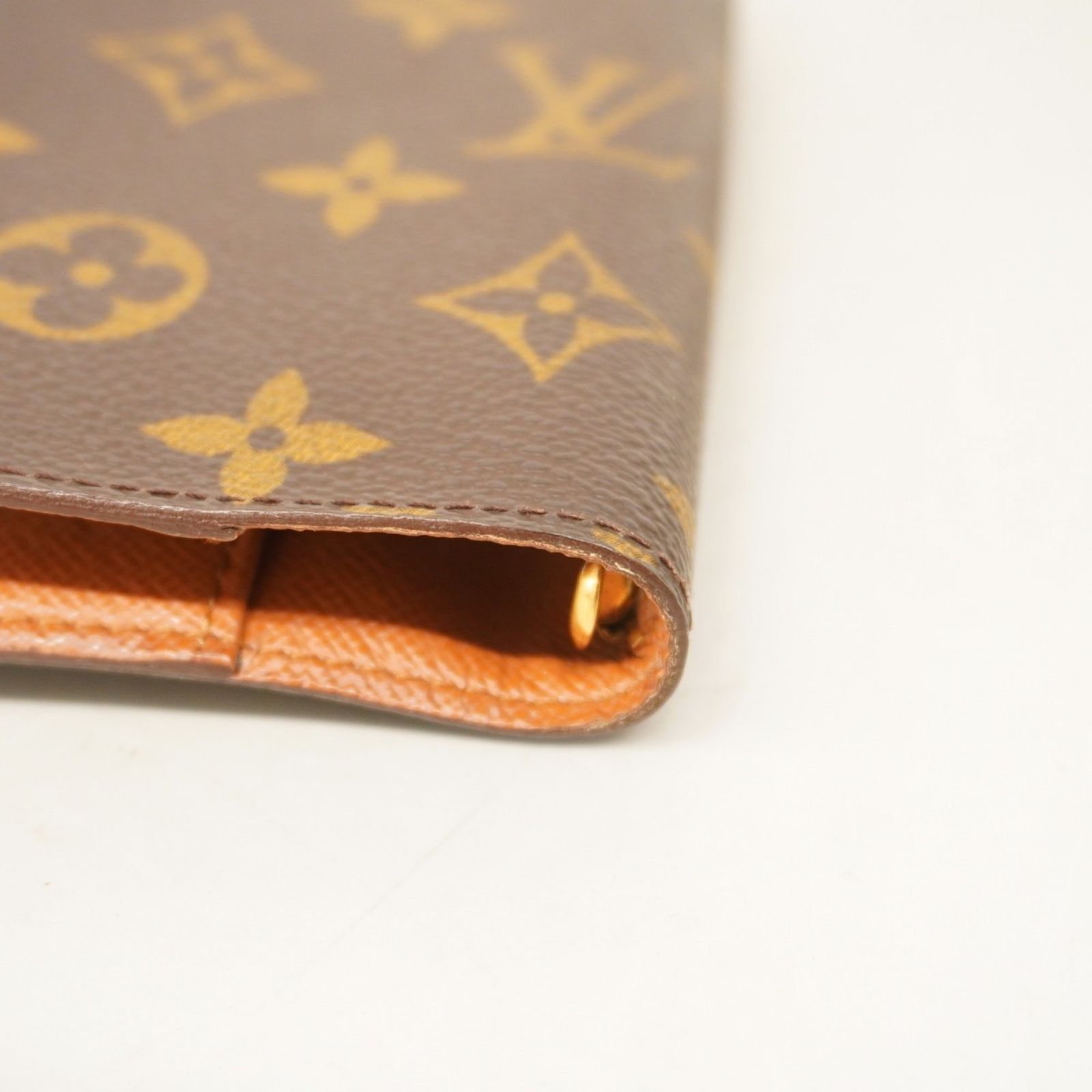 ルイヴィトン 手帳カバー モノグラム マルアンピレ アジェンダPM R20966 中古 システム手帳 手帳ケース レア レッド LOUIS VUITTON LOUIS VUITTON ルイヴィトン モノグラムアジェンダ PM 手帳カバー