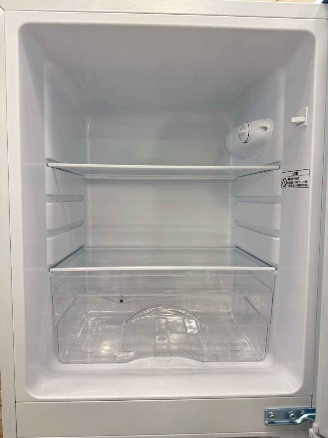 【高年式】大阪送料無料★3か月保障付き★冷蔵庫★ニトリ★2ドア★2024年★NTR-106WH★IR-695 高年式】大阪送料無料☆3か月保障付き☆冷蔵庫☆ニトリ☆2ドア☆2024年