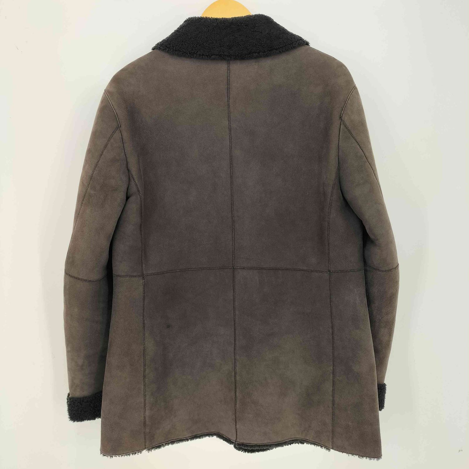 ジョゼフオム JOSEPH HOMME 羊革 ボア ムートンジャケット メンズ 46