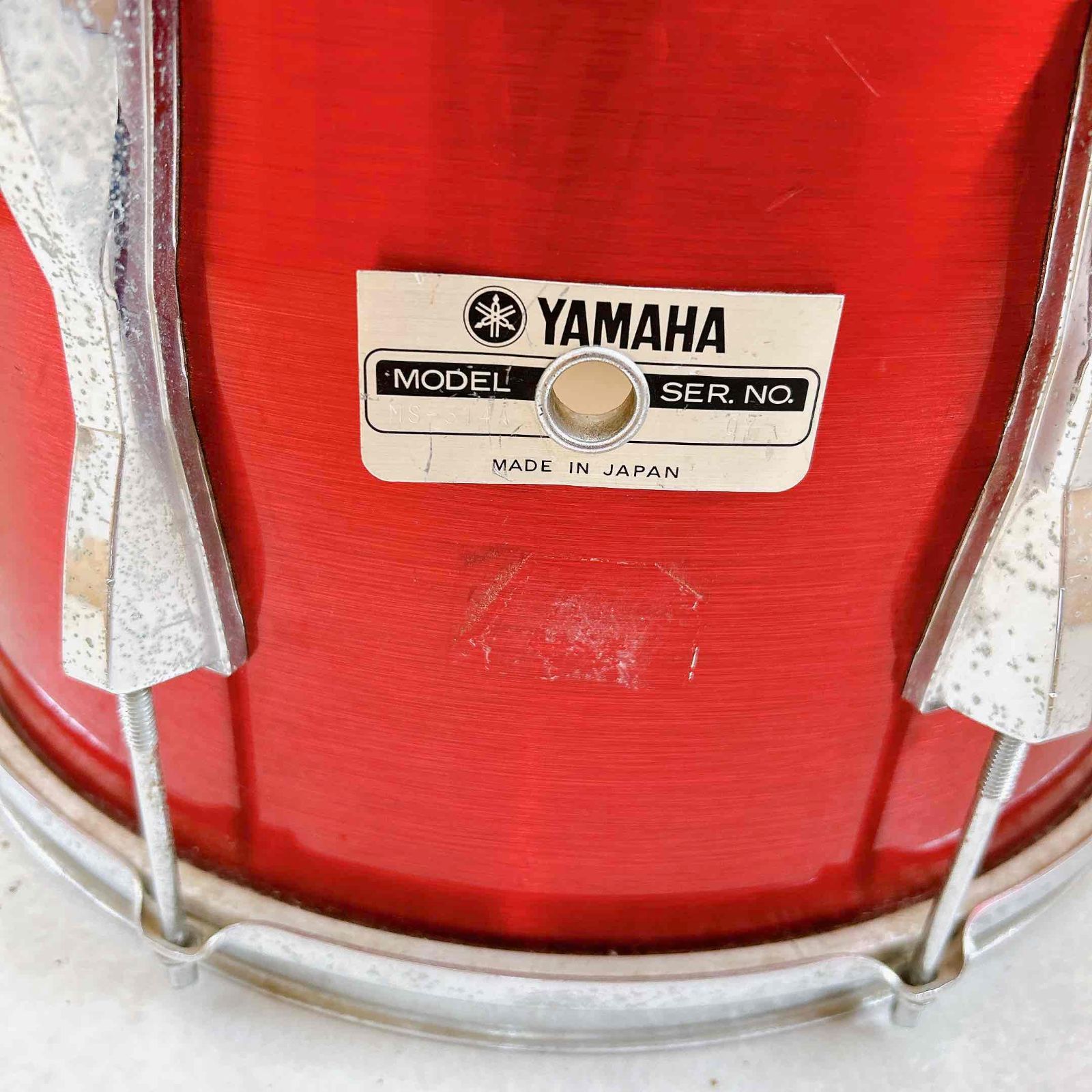 希少】YAMAHA ヤマハ MS-9214 スネア マーチングドラム 廃盤 - 打楽器