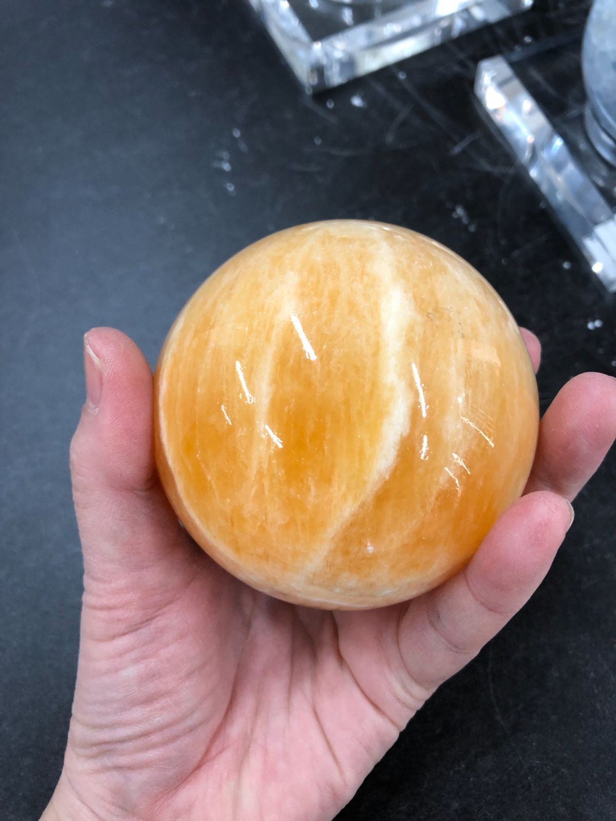 カルサイト丸玉76～80㎜