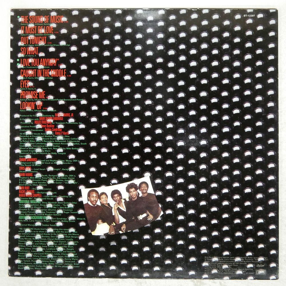 US盤 DAYTON/FEEL THE MUSIC/CAPITOL ST12297 LP - メルカリ