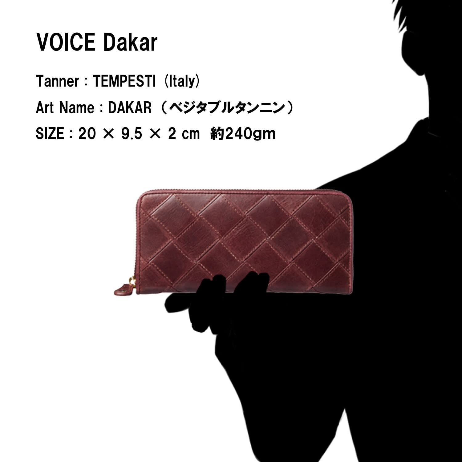 色: Natural】Voice イタリア TEMPESTI社製 牛革 dak - ［アクセサリー