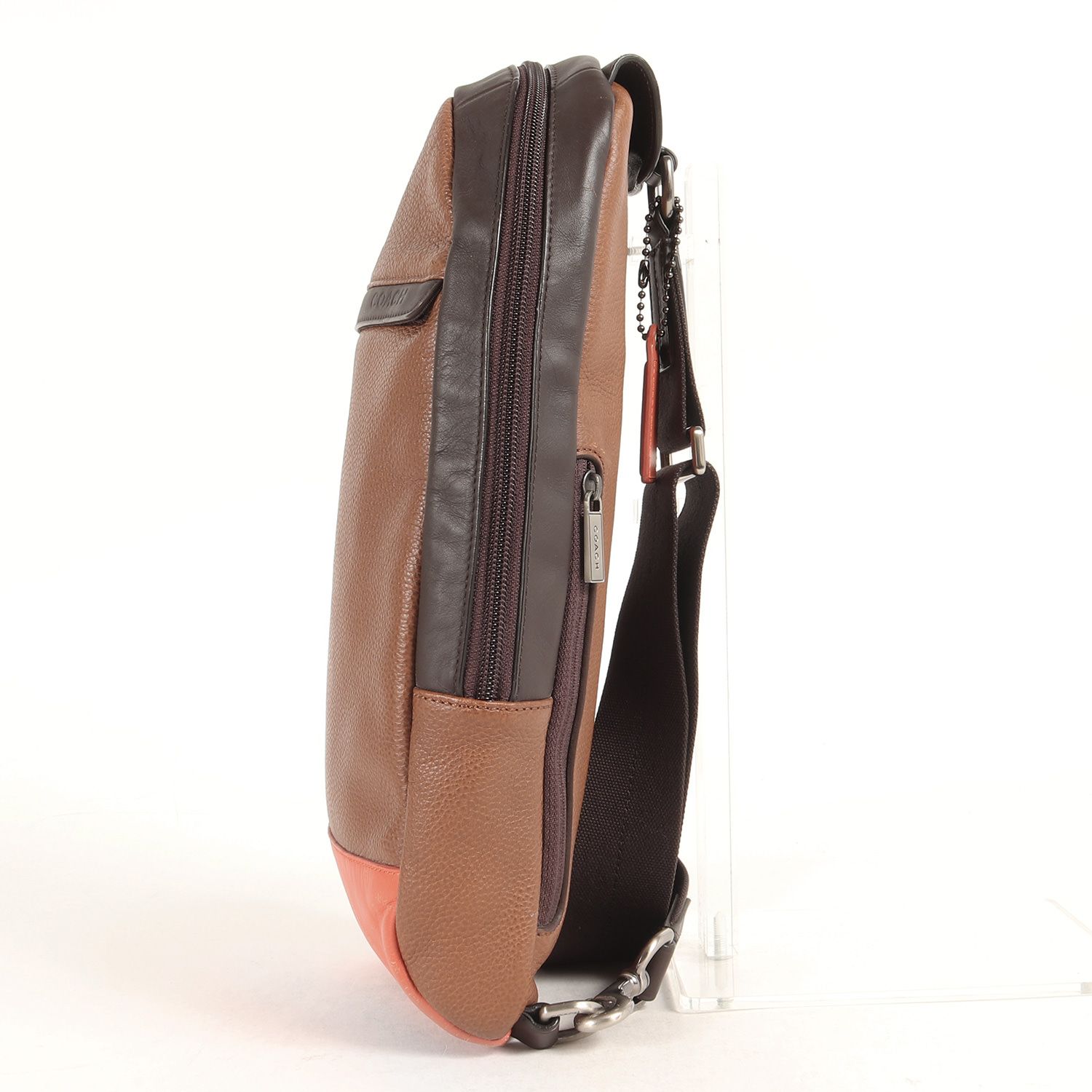 COACH コーチ キャムデン ワンショルダー スリングバッグ 本革 レザー 