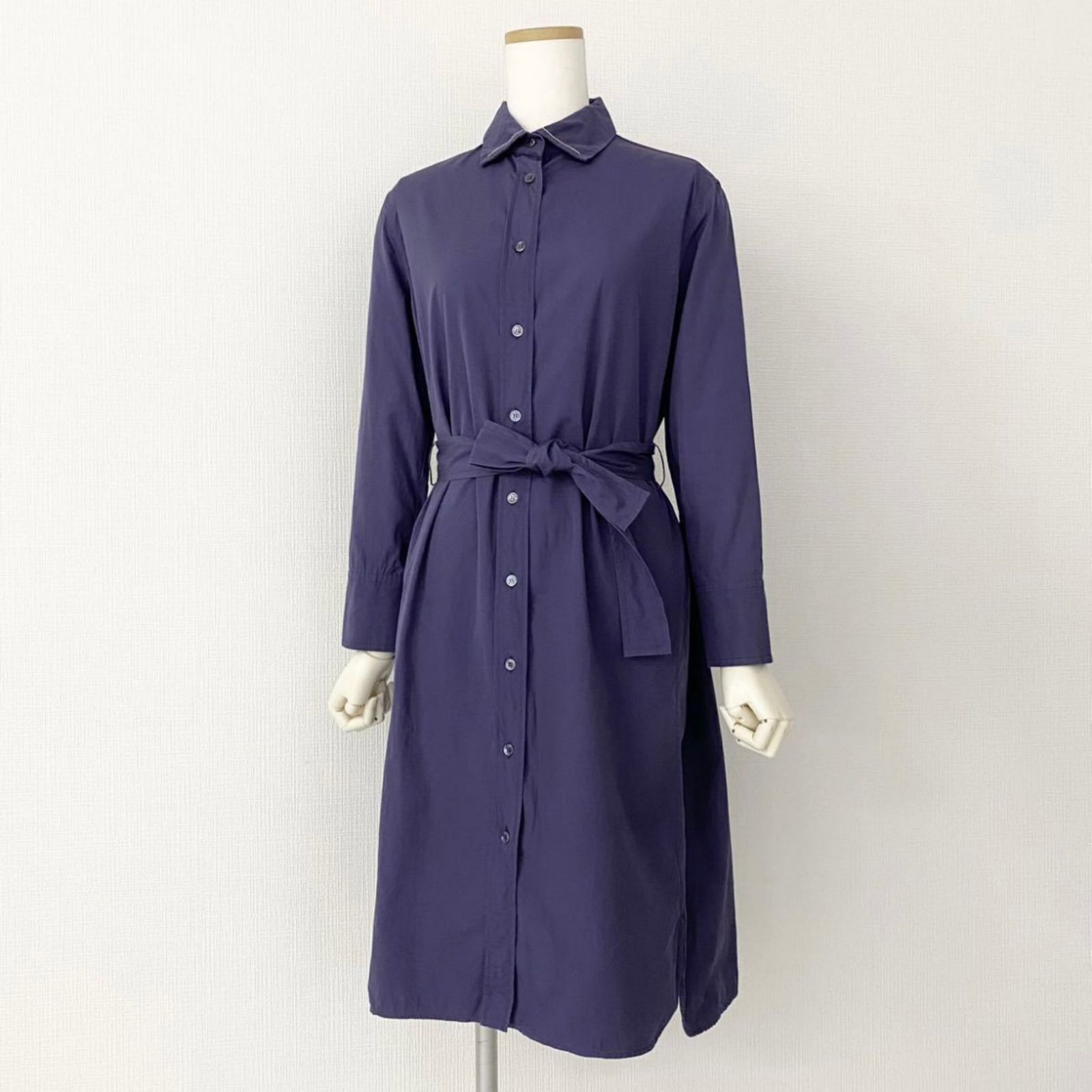 HERMES ！！イエロー ネイビー 49美品！ ロスアベイテン