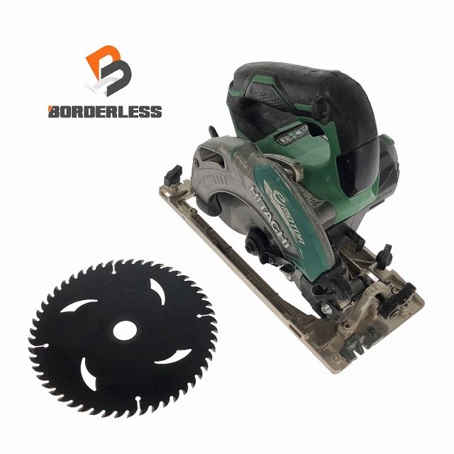 ☆品☆HiKOKI ハイコーキ 18V 165mm コードレス丸のこ C18DBAL 本体 