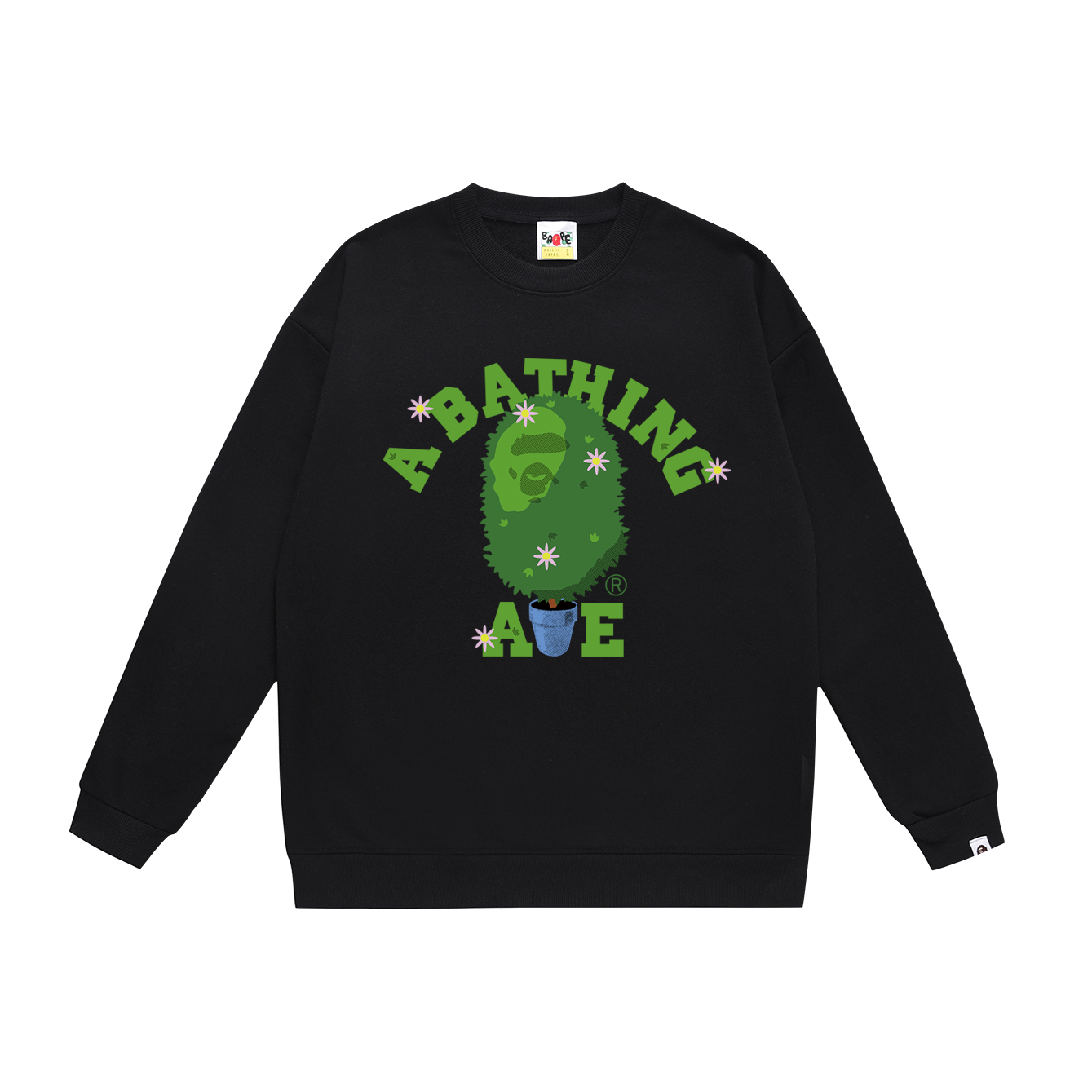 A BATHING APE エイプ ストリートブランドの迷彩猿人プリント秋冬長袖スウェット 男女兼用 新作 6色