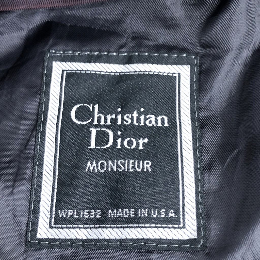 90s Christian Dior キルティングステンカラーコート RINEN｜30/1高密度 ウェザー ステンカラー コート r27401-mn