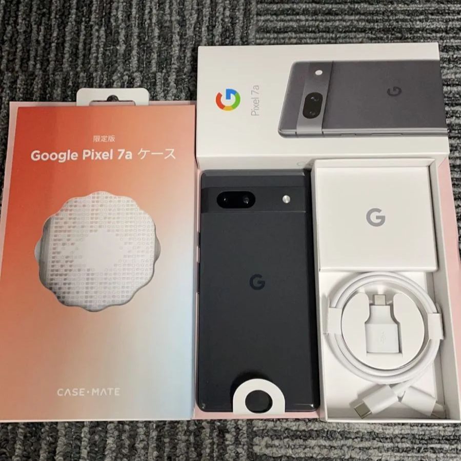 新品未使用 Google Pixel 7a (5G) 7a 128GB Charcoal SIMフリー - www