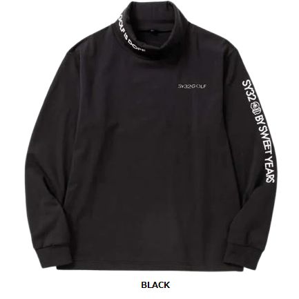 SY32 ゴルフ ゴルフウェア ハイネックシャツ 長袖 メンズ おしゃれ ブランド かっこいい SYG-25A1-35 お取り寄せ