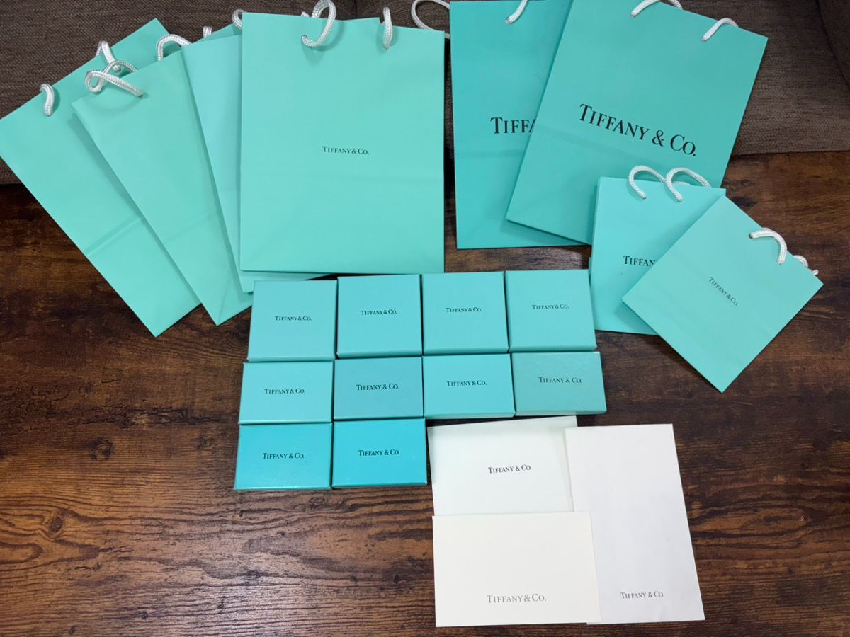 Tiffany ティファニー アクセサリーケース 空箱 ショッパー まとめ 計21点 セット まとめ売り