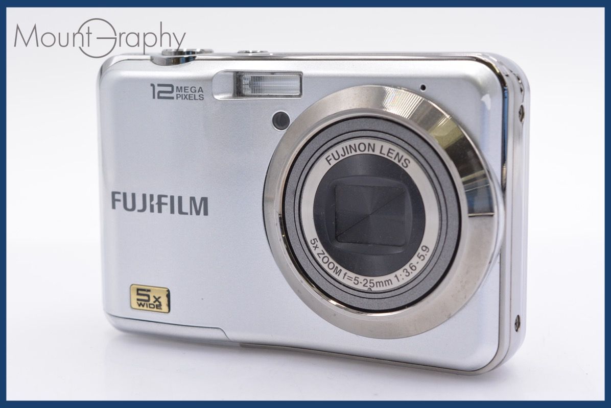 上 富士フィルム FUJIFILM FinePix AX200 5x 単三電池仕様 完動 同梱可 yk2670