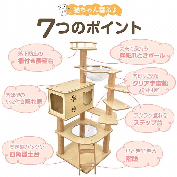宇宙船付き