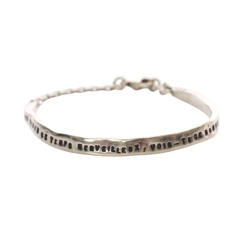 SERGE THORAVAL バングル　幸せの手錠　シルバー Bonheur幸せの手錠｜SERGE THORAVAL-セルジュ・トラヴァル- H.P.