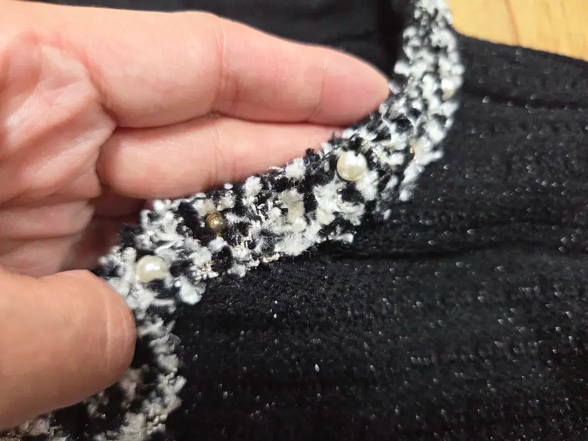 ジュエリー ニットカーディガン