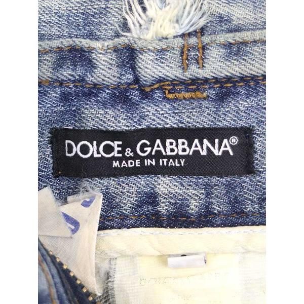 DOLCE&GABBANAドルチェ＆ガッバーナ06SSダメージパッチワーク