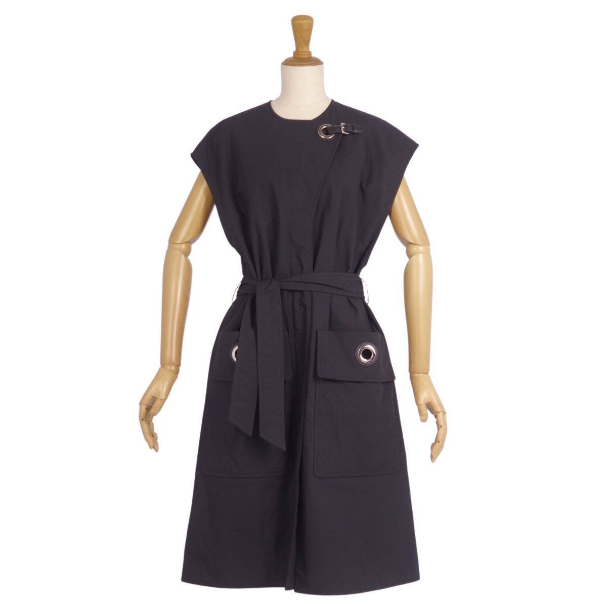 エルメス HERMES コート 22SS ロングコート ロングジレ 中綿