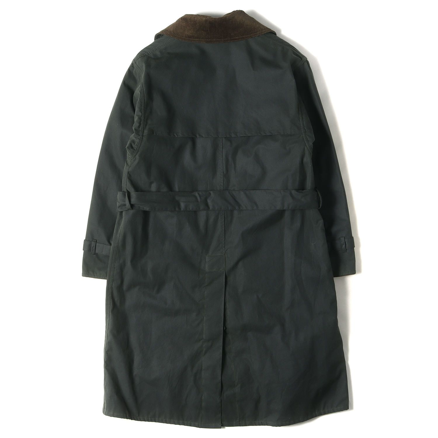 BARBOUR バブアー コート サイズ:34 17AW ワックスコットン トレンチ 