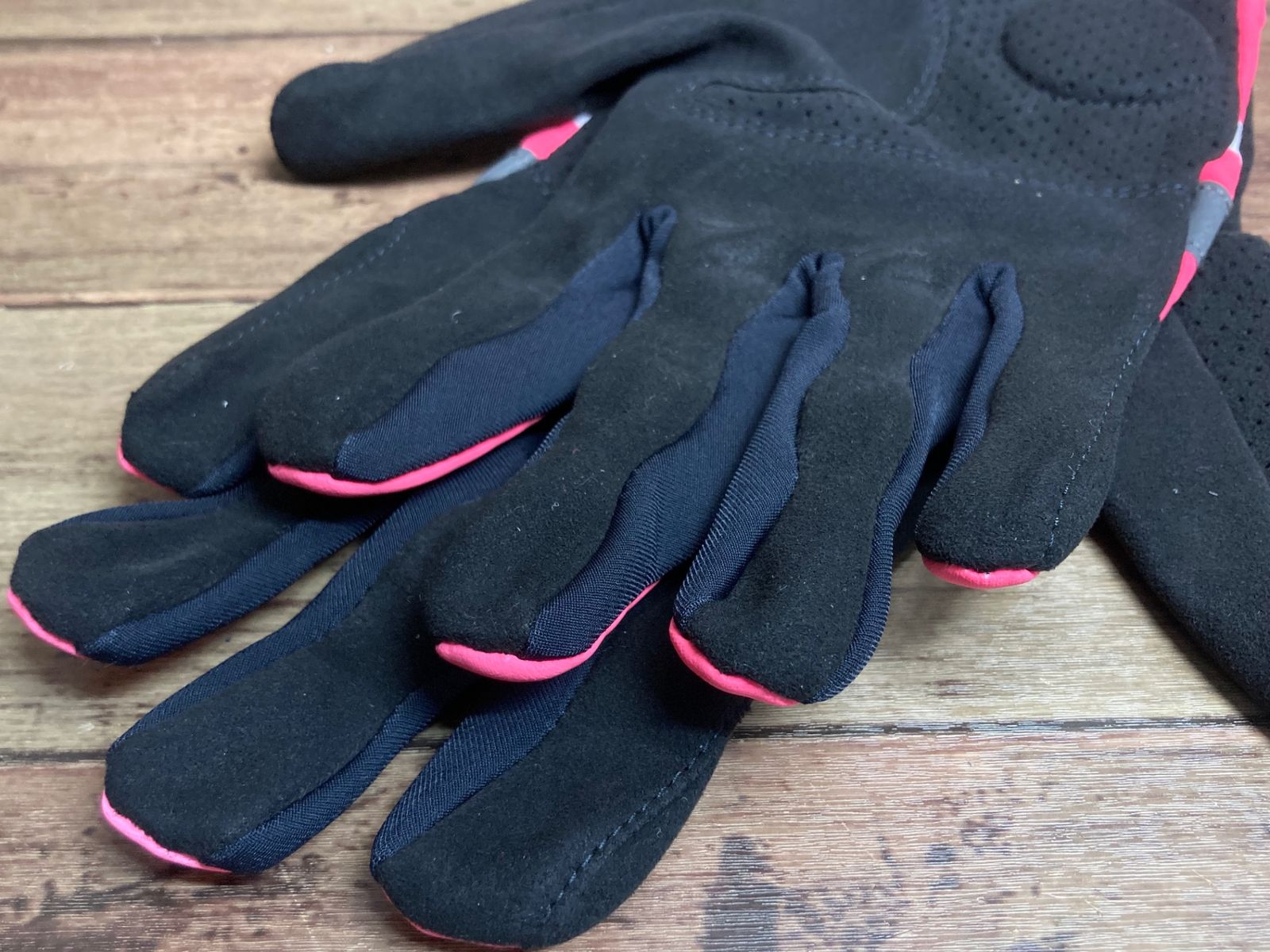 HZ955 ラファ Rapha BREVET REFLECTIVE GLOVES グローブ 長指 ピンク L