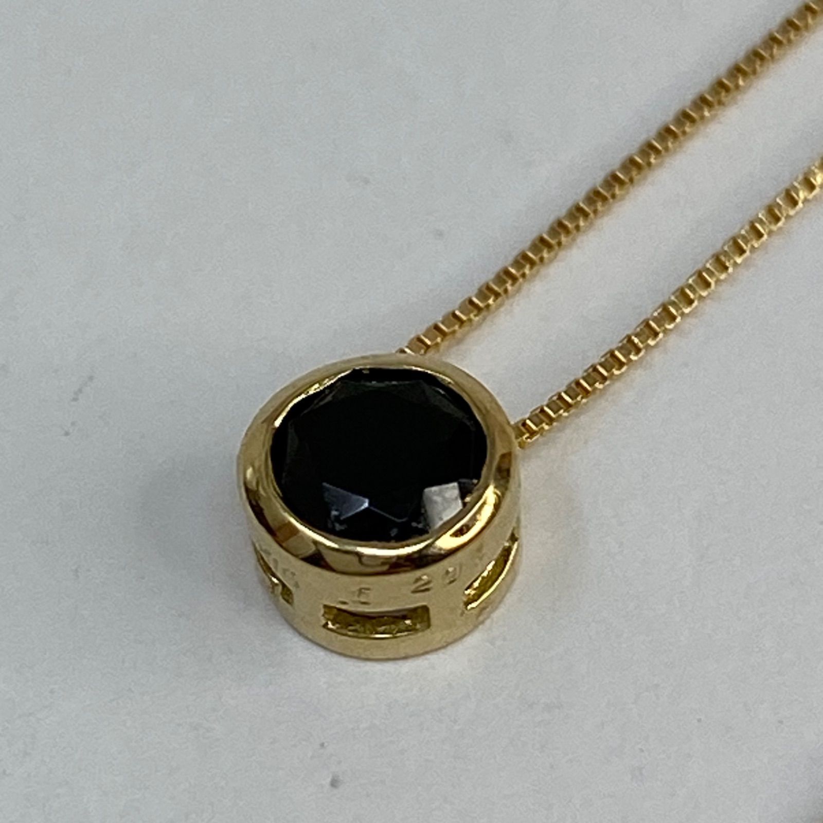 k18YG AU750 18金 天然ブラックダイヤモンド 0.33ct | insightgruc.com