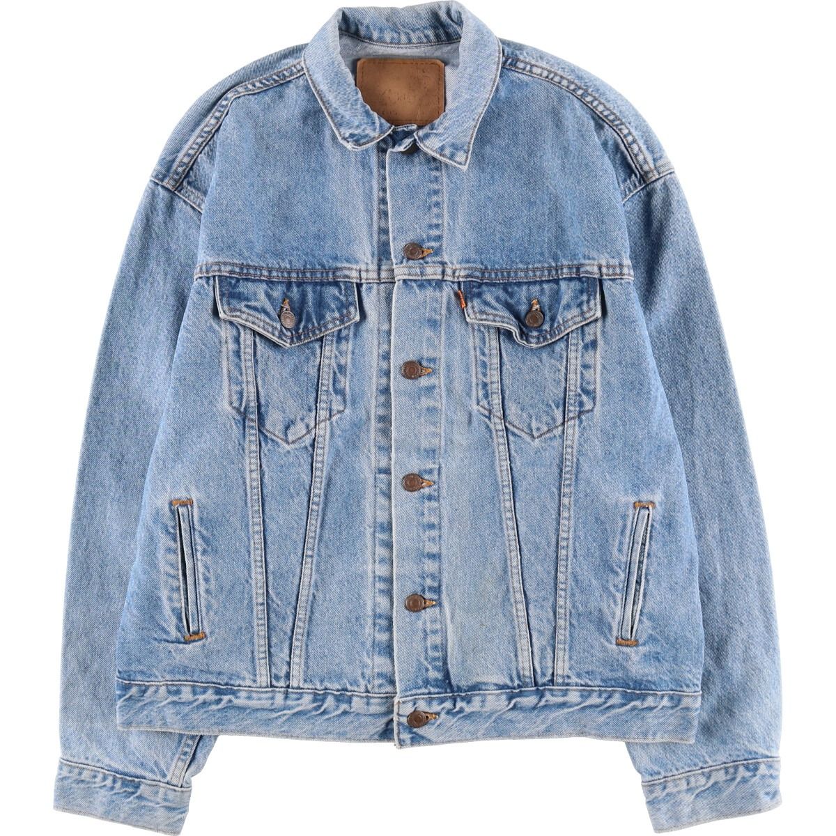 いちー 90年代 USA製 オレンジタブ Levi's リーバイス 57510 デニムジャケット