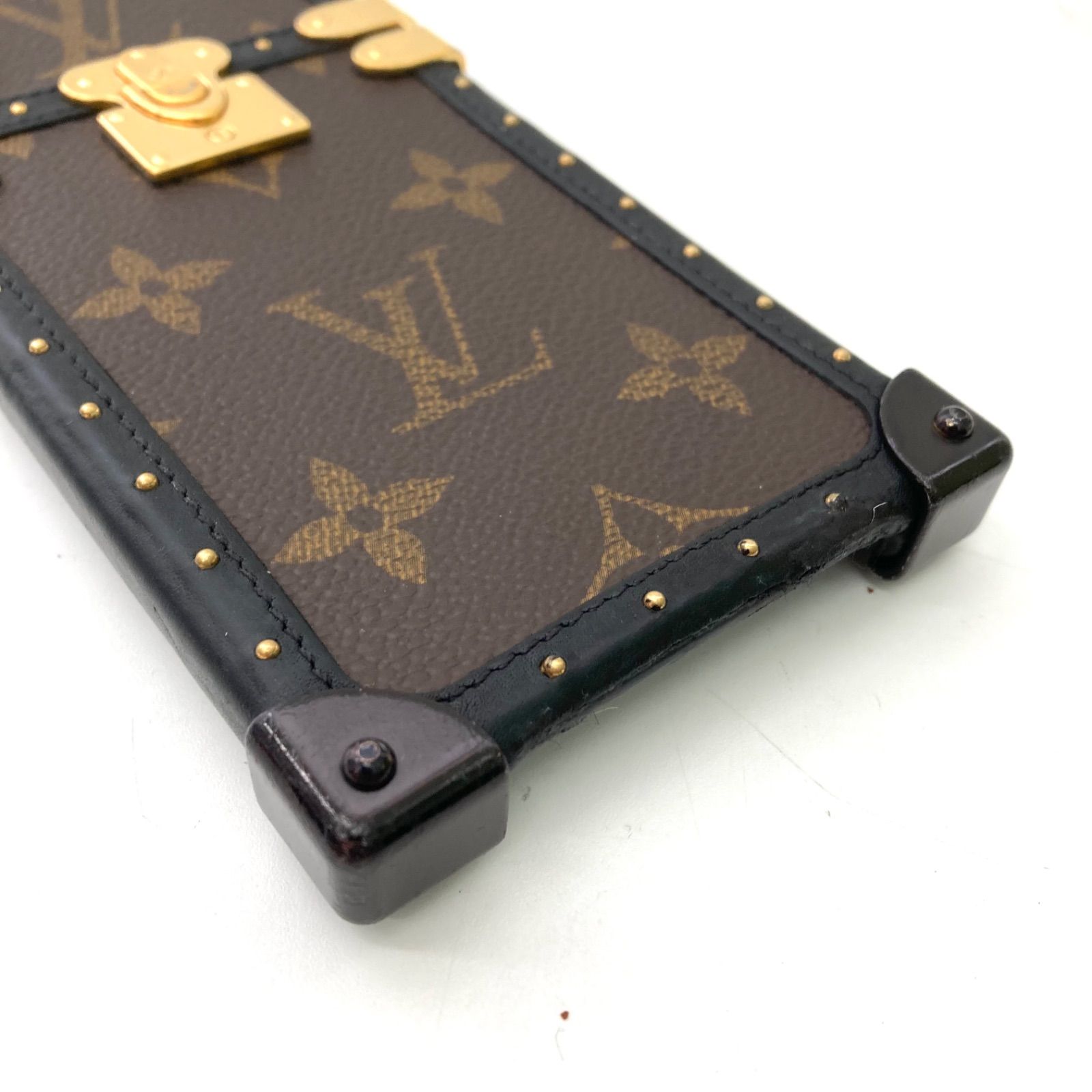 ルイヴィトン アイトランク iPhone X/XS用 本物 美品 ルイ・ヴィトンの