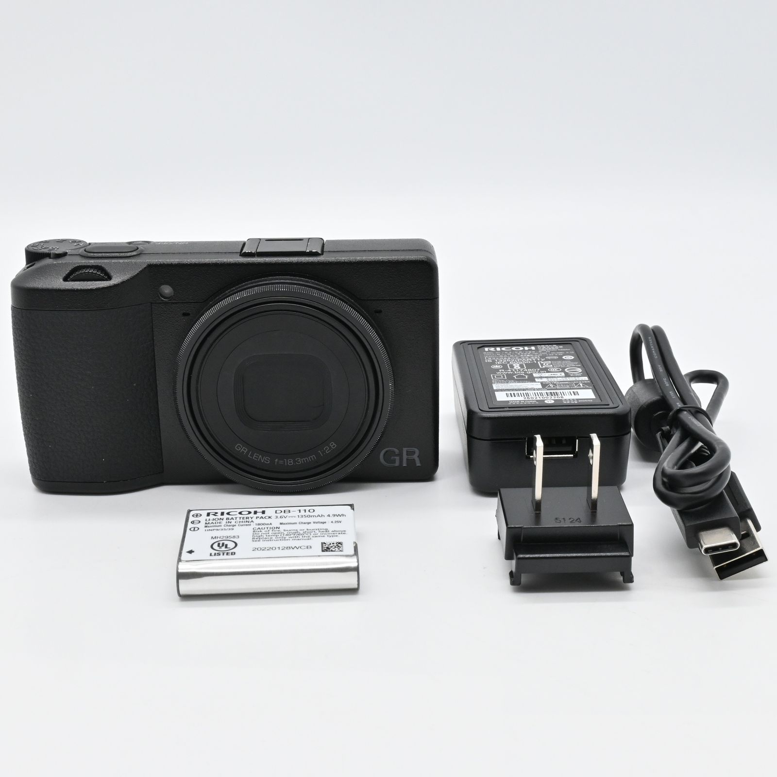 ☆極上品☆RICOH GR III ショット数333回 高画質] / RICOH GR III /
