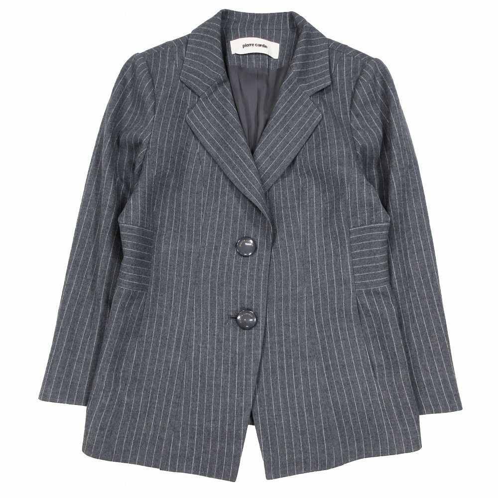 【未使用品】ピエールカルダン リーニュ テーラードジャケット 44 未使用品】ピエールカルダン リーニュ テーラードジャケット 44