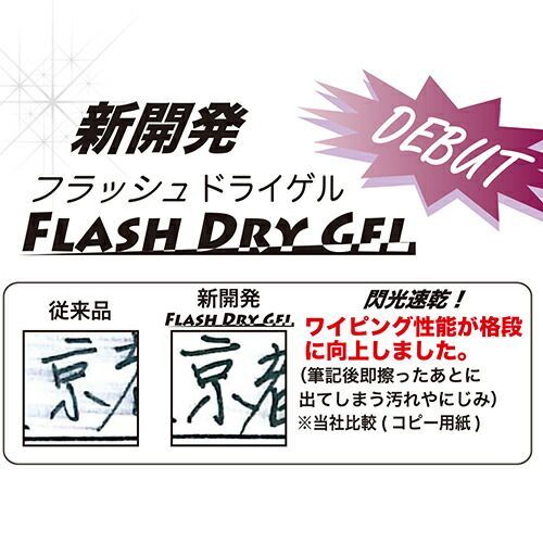 まとめ オート ゲルボールペン ゲルボールペンレイズ 0.5mm ネイビー NKG-255R-NV ×30セット