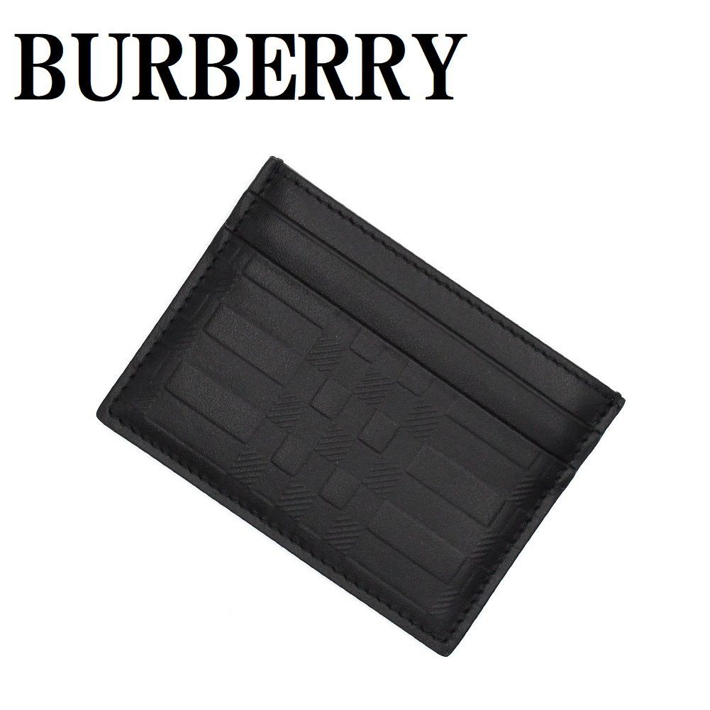 BURBERRY カードケース 8064466 A1189 ブラック 楽天市場】バーバリー BURBERRY カードケース 名刺入れ 8064466