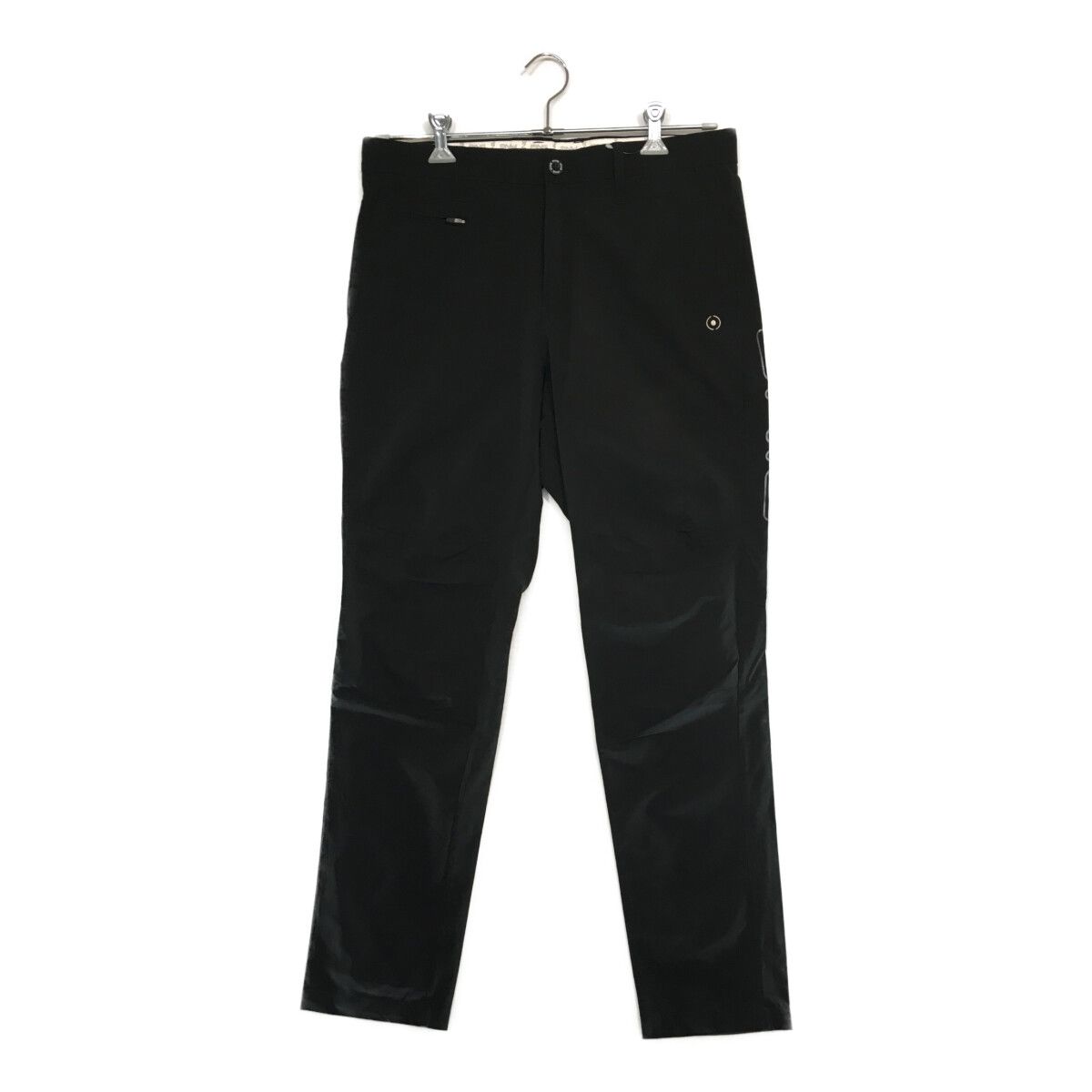 中古 メンズ ピン PING パンツ L 黒 ブラック シンプル ストレッチ