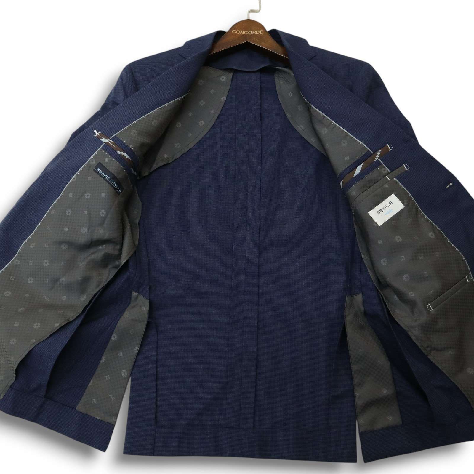 Kent.Ave ケント XL リネン混 アンコン サマージャケット