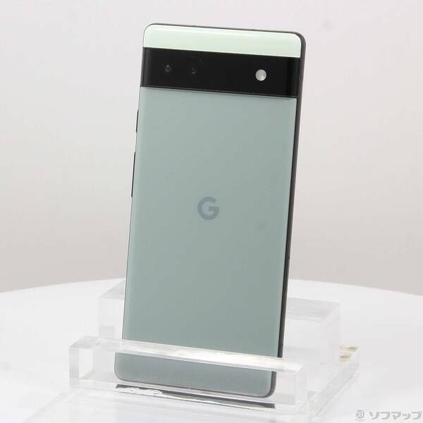 〔中古品〕 Google Pixel 6a 128GB セージ GB17L Softbank SIMフリー【349】