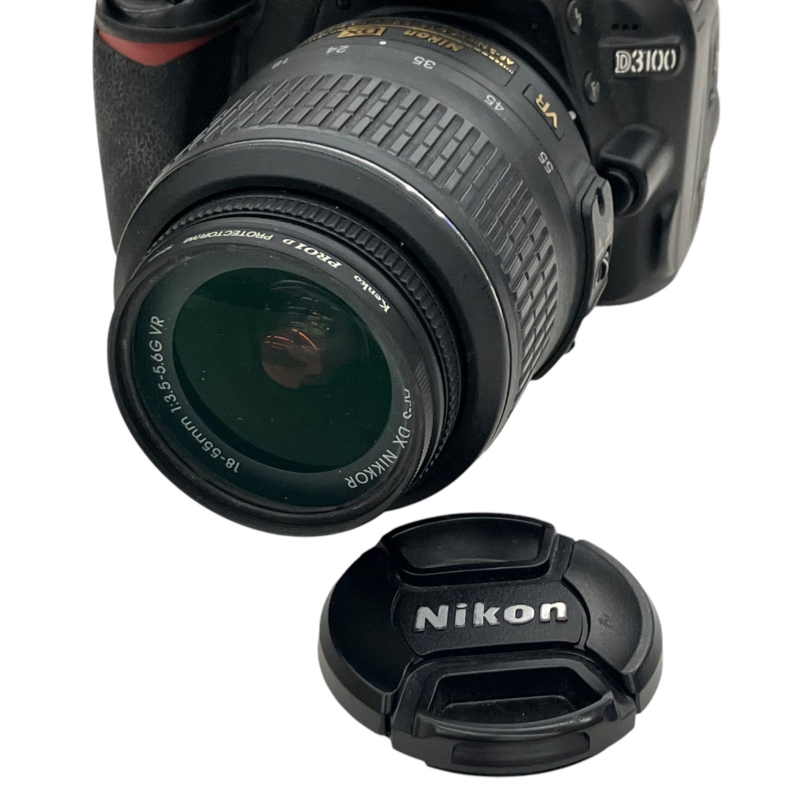186000 Nikon ニコン 一眼レフ D3100 ブラック レンズ：AF-S NIKKOR 18 