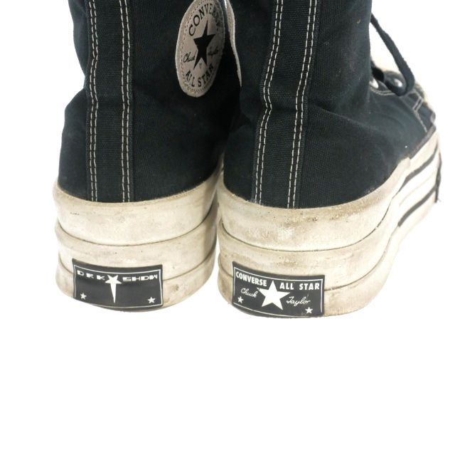 CONVERSE DBL DRKSTAR ブラック ハイカット Converse x DRKSHDW Unveil DBL DRKSTAR Chuck 70 | Hypebae