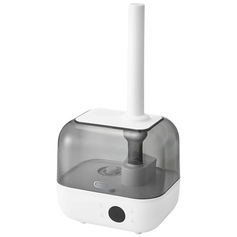 商品 Toffy トフィー 抗菌ハイブリッドアロマ加湿器 4.7L HF08 ピュアホワイト 上部給水式 長時間加湿 ロングノズル 自動湿度コントロール機能 タイマー付き アロマオイル アロマウォーター対応 抗菌加工 HF08-PW 0