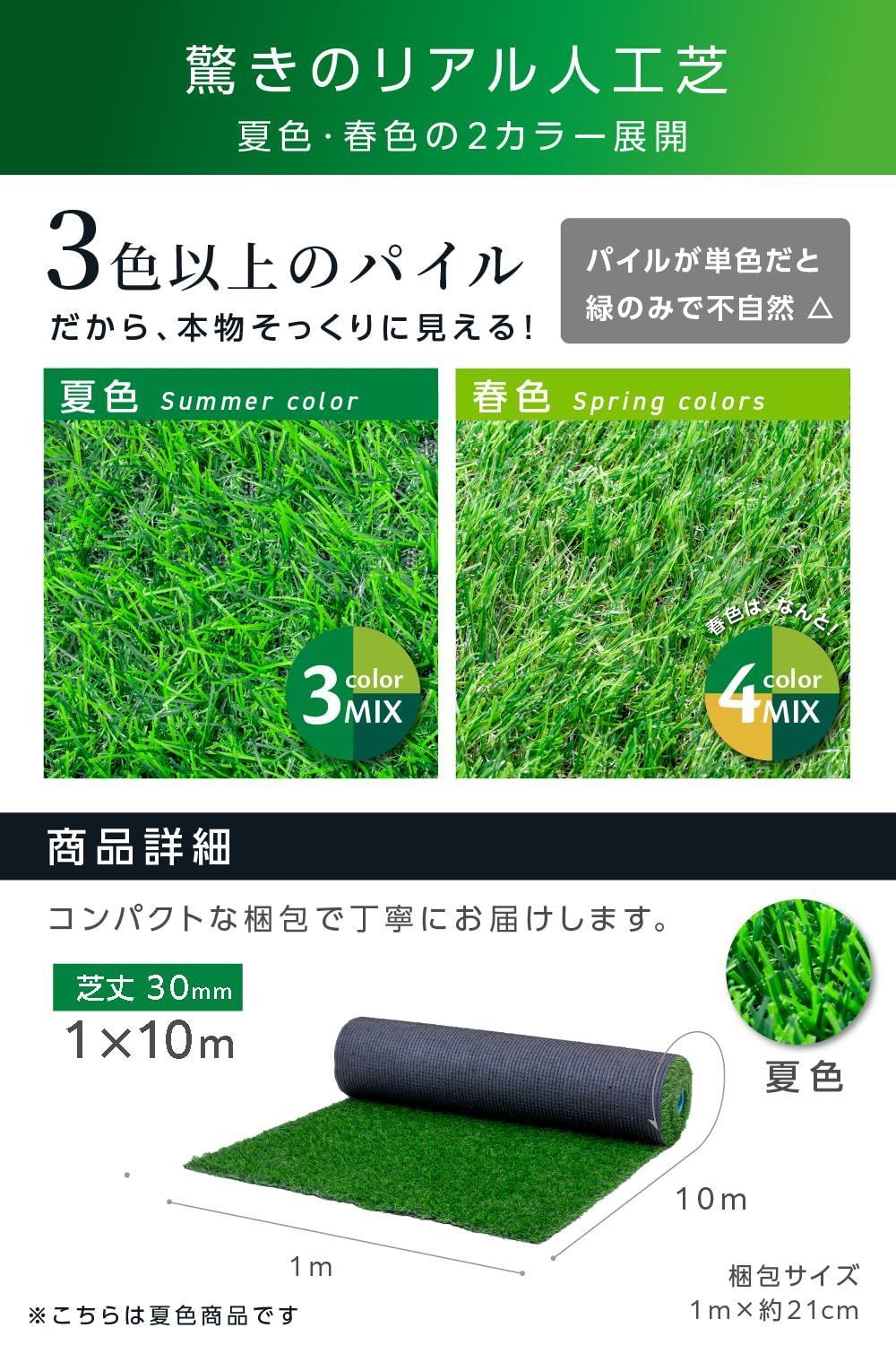 ロール 芝生