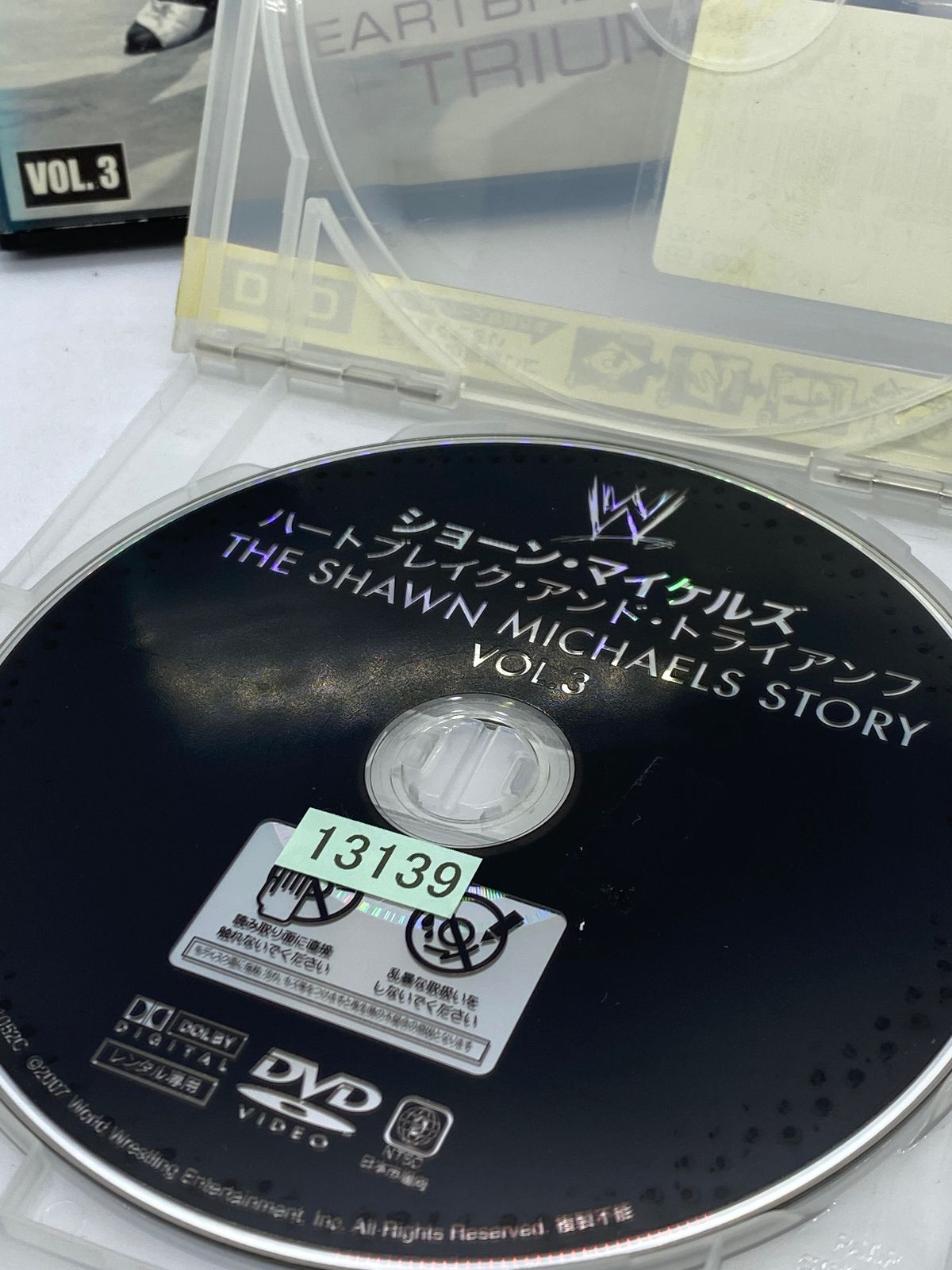 WWE ショーン・マイケルズ ハートブレイク＆トライアンフ Vol.3 DVD