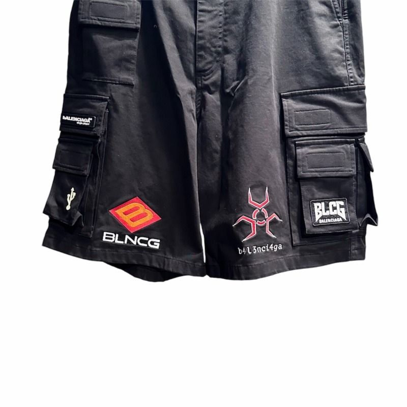 バレンシアガ BALENCIAGA 21AW GAMER SHORTS ゲーマー ハーフ
