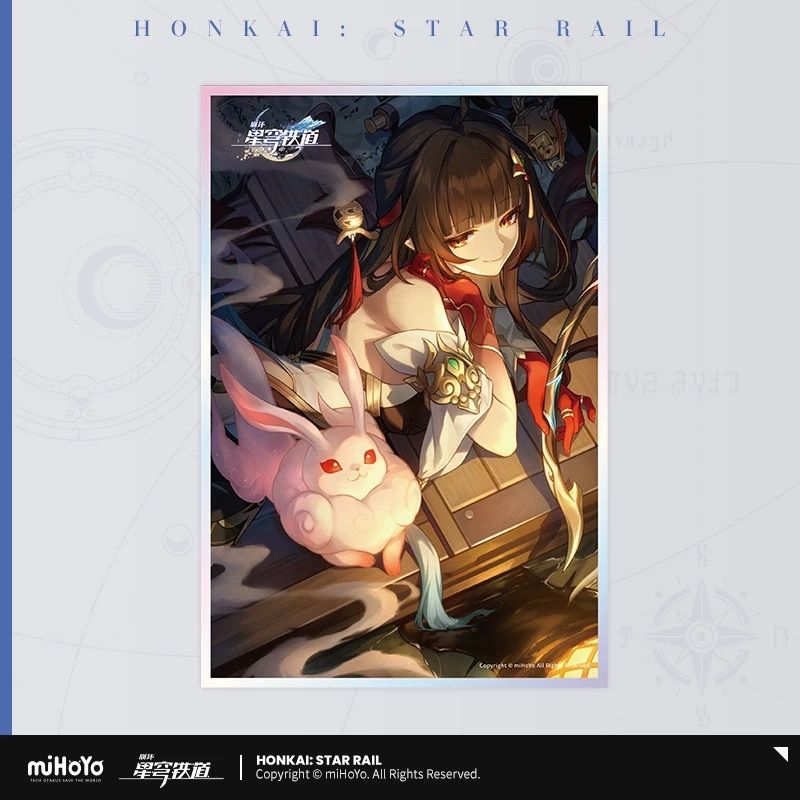 崩壊：スターレイル・公式 アクリル色紙（光円錐）霊砂 モゼ 乱