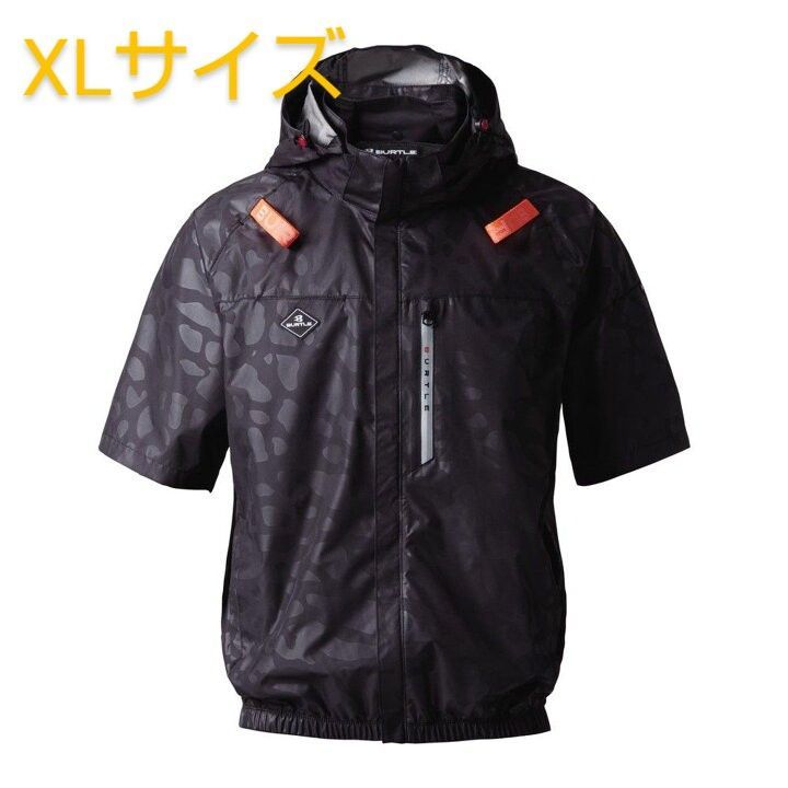 AC2066 XXL スプリットブラック バートル ベスト 空調服 サイドファン AC2066 XXL スプリットブラック バートル ベスト 空調服 サイド