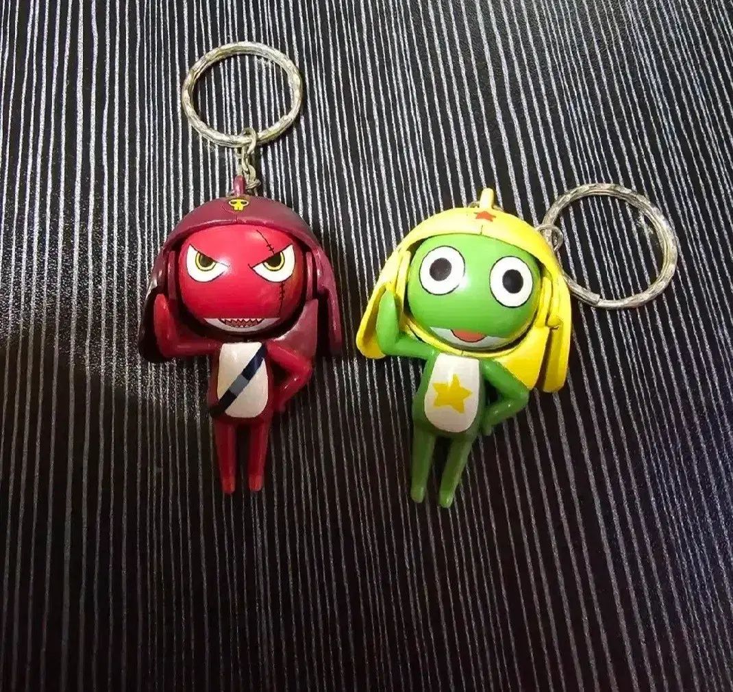 ケロロ キーリング ケロロ軍曹 レンジャーズ 猫 5点 キーホルダー