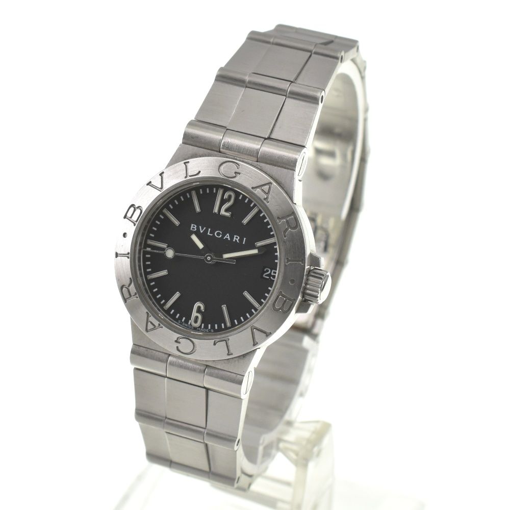 ブルガリ BVLGARI LCV29S ディアゴノスポーツ クォーツ レディース良品