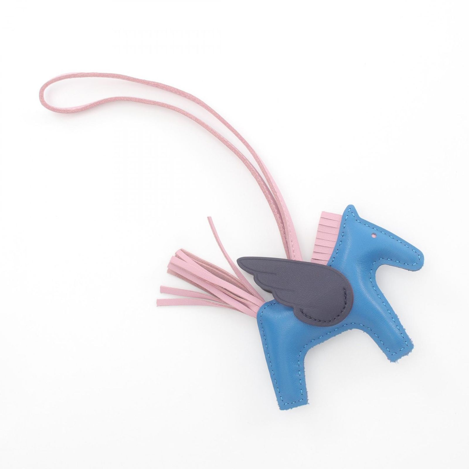 HERMES エルメス ロデオペガサスPM ブルーフランス ブルーサフィール