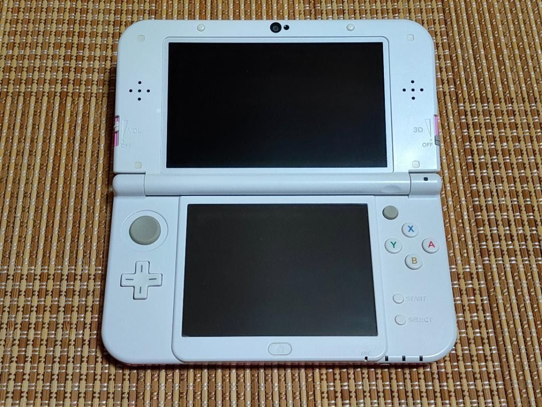 アクセサリー 本体のみ New3DSLL ピンク×ホワイト C